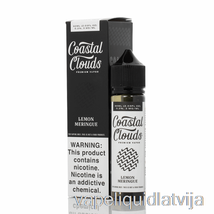 Citronu Bezē - Piekrastes Mākoņi Co. - 60 Ml 0mg Vape šķidruma